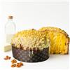 Amanti taste and passion Panettone Artigianale al Latte e Burro di Bufala - Crema di Limone della Costa d'Amalfi - Riccioli di Limoni - Senza Uvetta e Canditi - Pasticceria La Torraca - 1,2 Kg - Cilento - Campania