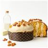 Amanti taste and passion Panettone Artigianale al Latte e Burro di Bufala - Fichi del Cilento e Mandorle - Crema al Cioccolato Bianco - Pasticceria La Torraca - 1,2 Kg - Alta Qualità - Cilento - Campania