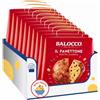 SPESA & RISPARMIO Panettone Classico 1kg - Dolce Tradizionale Natalizio con Uvetta e Canditi - Soffice Impasto Lievitato (10 pezzi)