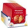 SPESA & RISPARMIO Panettone Classico 1kg - Dolce Tradizionale Natalizio con Uvetta e Canditi - Soffice Impasto Lievitato (8 pezzi)