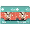 YMALA CORTADO Espresso Macchiato - 32 Capsule Compatibili Dolce Gusto®* | Cortado Caffè Macchiato Cremoso Senza Glutine Da Zuccherare - 100% Italiano Pronto in Pochi Secondi - Gusto Avvolgente