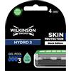Wilkinson Sword - Hydro 3 Black Edition 4 Caricabatterie/Ricambi
