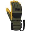 Reusch - Guanti da sci - Reusch Andy R-TEX® XT Burnt Olive/Camel in Pelle - Taglia 9 - Kaki