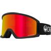 Dragon - Maschera da sci - DX3 OTG Black Lumalens Red Ion - Nero