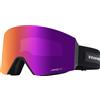 Dragon - Maschera da sci - RVX MAG OTG Vantas Lumalens Purple Ion + Lumalens Violet in Silicone - Nero