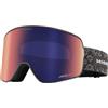 Dragon - Maschera da sci - NFX2 Scorched Lumalens Opal Fire + Lumalens Amber in Silicone - Nero