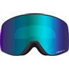 Dragon - Maschera da sci - NFX2 Bleached Lumalens Eclipse IR + Lumalens Amber in Silicone - Blu navy
