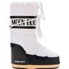 Moonboot - Doposci - Moon Boot Icon Nylon Black White per Uomo - Taglia 35-38 - Bianco