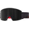 Scott - Maschera da sci - Ambit Black/Red AMP Black Chrome S3 in Silicone - Nero