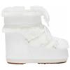Moonboot - Stivali doposci in pelliccia sintetica - Moon Boot Icon Low Faux Fur Optical White per Donne - Taglia 39-41 - Bianco