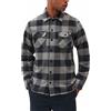 Dickies - Camicia in flanella di cotone - Sacramento Shirt Grey Melange per Uomo - Taglia S - Grigio