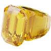 SWAROVSKI Anello con cristallo taglio ottagonale