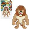 Bizak Monsterflex Classic Animales - Wild Monster King Leo, bambola super estensibile ed elastica, 25 cm, 14 da collezione, per fan collezionisti e bambini dai 4 anni (64390011-6)