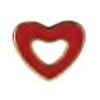 Biojoux Sanico Orecchino Sterile Bjt715 Gp Red Heart