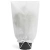 Garronda Copertura Protettiva 50 g/m² Bianco, 60 cm x 80 cm GD-0178 | Sacco TNT bianco per piante, arbusti e vasi; 60 g/m² con zip e cordino, 50 g/m² leggero senza zip