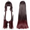 UTIEHD Parrucca da cosplay Honkai Star Rail per personaggi per eventi di cosplay, Mostre di anime, Feste e Halloween (Lingsha)