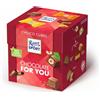 Ritter Sport Choco Cube, 22 Cioccolatini Ripieni, 176 g | Al latte, ripieni di Caramello Salato e Croccante