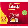 Splendid - Caffè in Cialde ESE - 50 Cialde - Intensità 12 - Miscela Espresso per Macchina Portafiltro Monodose - Gusto Deciso e Aroma Tostato, Confezione da 4