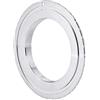 fittings4you M42 adattatore per tutte le stampanti Canon EOS 650d 600d 550d 500d 450d 60d 50d 1100d Argento