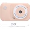 TARSHYRY Videocamera Digitale Compatta 1080p 3MP HD AutoFocus Cinecella con i Giochi MP3 per Schermo da 2 Pollici per Regali di Compleanno (Cachi)