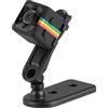 Sonew Mini Action Camera, Video 1080P, Corpo 9 X 9 X 3 Cm | Videocamera Sportiva, Plastica ABS, Outdoor, Timestamp, Compatibile con OS X 10.3.6 Successivi, Windows 7/8/2000/XP/Vista