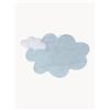 Lorena Canals Tappeto per bambini fatto a mano con motivo in rilievo Dream, lavabile - Blu