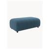 freistil Rolf Benz Panca imbottita in velluto a coste blu navy freistil187 - Blu