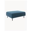 freistil Rolf Benz Panca imbottita in velluto a coste blu navy/nero freistil180 - Blu