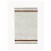 Lorena Canals Tappeto a pelo corto in cotone lavabile Gastro Toffee - Marrone