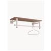Spinder Design Appendiabiti con cappelliera Simplon - Grigio, Legno scuro