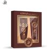 AFAQ - Set Regalo Uomo Aswad Bold Reserve 2 Pezzi - Con Eau de Parfum 100 ml e Gel Doccia 150 ml