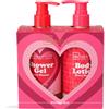 IDC INSTITUTE - Set Regalo Bagno Shower Duo Cherry Blossom