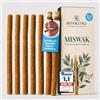 REVOLUTIQ® Spazzolino originale Miswak Stick naturale Siwak | 5+2 Extra, Salvadora Persica, pulizia dei denti senza dentifricio, alito fresco e denti puliti, vegano, zero waste