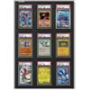 Fanatiko Espositore Carte Pokemon 9 Gradate PSA/CGC, Porta Carte Gradate