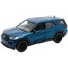 Toi-Toys Ford Explorer 2023 - Modellino auto in metallo, 11,8 cm, con motore di ritiro, 4 varianti 70 (blu metallizzato)