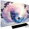 MPLRC PLAYMAT Grande Tappeto da Gioco Artistico con Borsa, Tappeto Personalizzato per Carte da Gioco per MTG, Cuciture ai Bordi, Compatibile con Custodie Standard per Carte 60 cm x 35 cm (con Zona, 1)