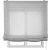 STORESDECO Tende a Pacchetto filtranti senza stecche per finestre 150x250 cm Grigio | Facile installazione a parete o soffitto. Filtra la luce. Tenda romana per soggiorno camera da letto e cucina StoresDeco