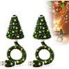 Generico Proiettore soffitto per Natale proiettore natalizio plug and play notturna | trasparente natalizio con 6 decorazione soffitto notturno olografico orientabile a 360° a forma di Natale 6 festivi