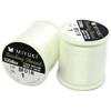 Bohemia Crystal Valley 1 filo Miyuki in nylon pre-cerato, 0,2 mm (larghezza) x 50 m, bianco 1