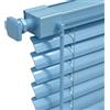 Generico Veneziana in Alluminio per Interno, tende veneziane Finestre Esterno, Senza Fori, Larghezza 30-180cm altezza 50-250cm Lamelle 25 mm