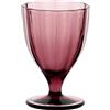 ROSE & TULIPANI MILANO Thun Rose & Tulipani - Calice da vino linea Amami, vetro resistente per uso quotidiano, colore Porpora, confezione da un pezzo