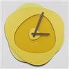 Giallobus - Orologio Bilay - Bokeh - Legno Mdf - Premium 30x30‎‎cm - 15 - Gold - Artigianale Made in Italy - Silenzioso - Idea regalo - Moderni doppio livello