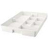 Ikea Kugis - Inserto con 8 scomparti, colore: Bianco