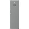 Beko Frigorifero intero B7RMLNE446ZXP, 365 l, arresto della porta sostituibile, 35 dB, AeroFlow, effetto acciaio inox