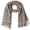 Street One Sciarpa da donna 5706817 con motivo pied-de-poule e glitter