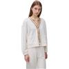United Colors of Benetton Maglia Cardigan M/L 3ptpd6006 Felpa Senza Cappuccio Donna (Pacco da 1)