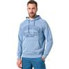 JP 1880 Maglia dal Look Vintage con Applicazioni, Cappuccio E Tasca A Marsupio Maglia di Tuta Uomo