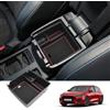 BIXUAN Focus4 compatibile con Ford Focus MK4 Kuga MK3 2018-2023 2024, vano portaoggetti per console centrale, con tappetino antiscivolo, vano portaoggetti, organizer per bracciolo centrale