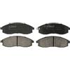 ABE Kit pastiglie freni Anteriore non predisposto per visualizzazione avviso usura C11074ABE Compatibilità con MITSUBISHI L 200 K7T, K6T L 200 / Triton Pick-up KAT, KBT PAJERO IV V8W, V9W