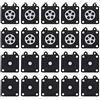 Dasing 20Pcs 2500 3800 4500 5200 5800 Motosega Carburatore Parti di Riparazione Guarnizioni Diaframma Misurazione